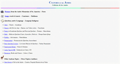 Desktop Screenshot of andes.org