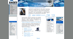Desktop Screenshot of andes.com.mx
